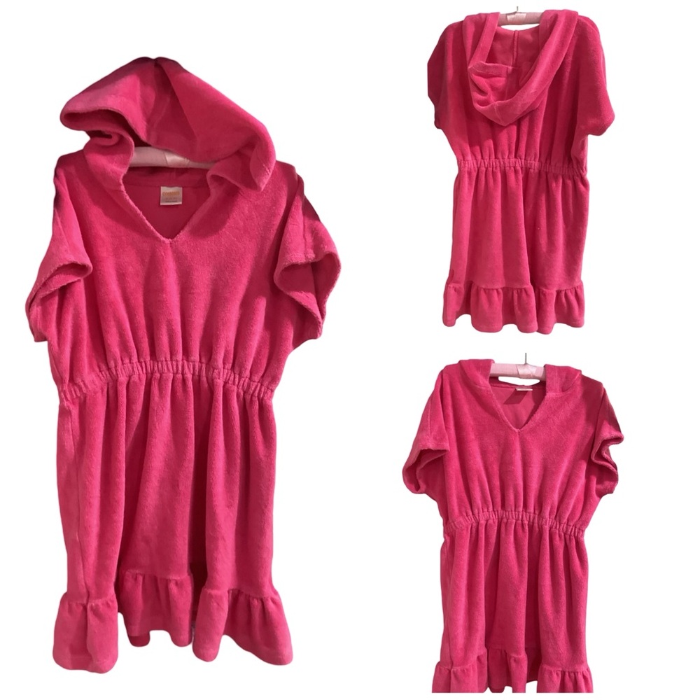 🪻🚦3-$25🚦 Gymboree Hooded Swim Cover-Up Size 5-6